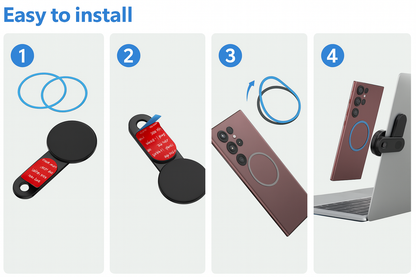 Magnetic Foldable Phone Holder For iPhone and Samsung